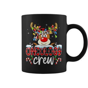 Oncology Crew Reindeer Xmas Merry Christmas Coffee Mug - Thegiftio UK