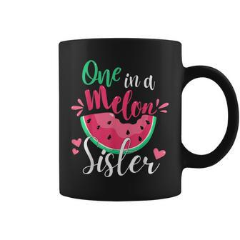 One In A Melon Sister Birthday Party Matching Family Group Gifts For Sister Funny Gifts Coffee Mug | Mazezy