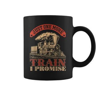 One More Train I Promise - Trains Coffee Mug - Thegiftio UK