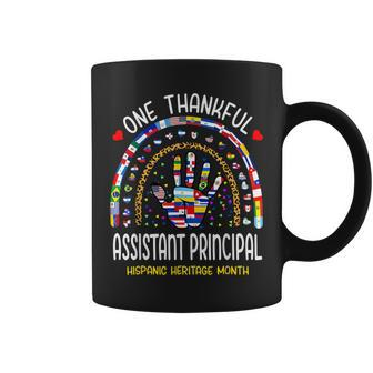 One Thankful Assistant Principal Hispanic Heritage Month Coffee Mug - Monsterry