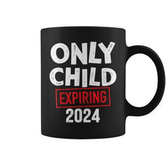 Only Child Expiring 2024 For New Big Brother Or Sister Coffee Mug - Monsterry AU
