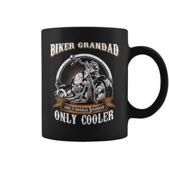 Only Cool Grandad Rides Motorcycles T Rider Gift Coffee Mug | Mazezy