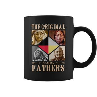 Original Founding Fathers Native American Retro Tribe Pride Coffee Mug | Mazezy