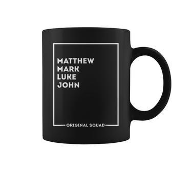 Original Squad Matthew Mark Luke John Gospel Scripture Coffee Mug | Mazezy AU