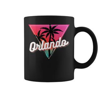 Orland Florida Vacation Trip Matching Group Palm Tree Coffee Mug | Mazezy