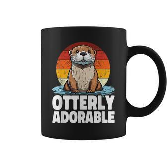 Otterly Adorable Cute Otter Coffee Mug | Mazezy