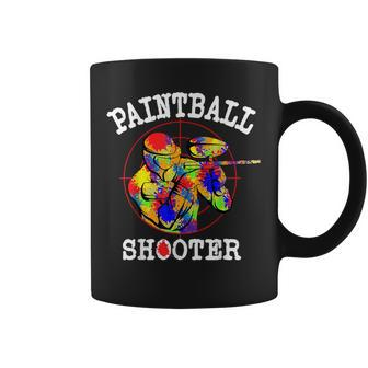 Paintball Paintballers Tactical Sports Master Shoot-Out Game Coffee Mug | Mazezy