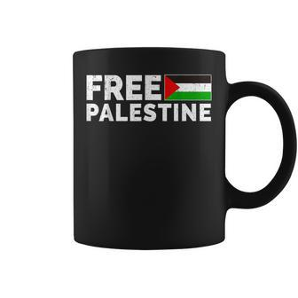 Palestine Flag Free Gaza Coffee Mug - Monsterry CA