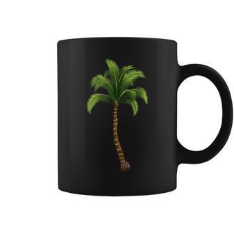 Palm Tree Beach Coast Cali Florida Sun Man Woman Coffee Mug | Mazezy