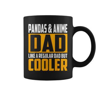 Pandas And Anime Dad Like A Regular Dad But Cooler Gift For Mens Gift For Women Coffee Mug | Mazezy