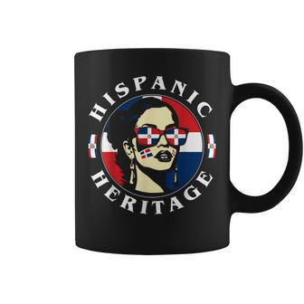 Hispanic Heritage Dominican Republic And Flag Coffee Mug - Monsterry AU