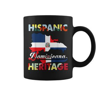Hispanic Heritage Month Dominican Republic Flag Dominicana Coffee Mug | Mazezy