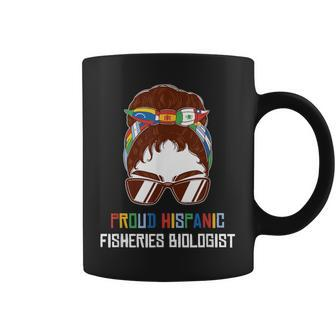 Hispanic Heritage Month Fisheries Biologist Woman Coffee Mug | Mazezy