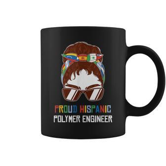 Hispanic Heritage Month Polymer Engineer Woman Coffee Mug | Mazezy