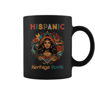 Hispanic Heritage Month Proud Hispanic Girl Coffee Mug - Seseable