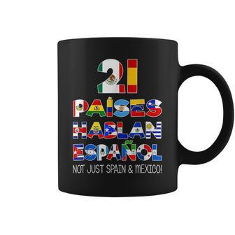Hispanic Heritage Month Spanish Speaking Countries Coffee Mug | Mazezy