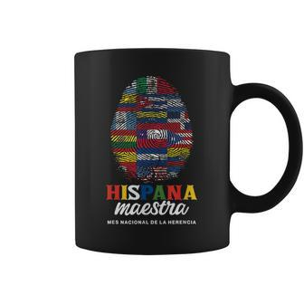 Hispanic Heritage Month Teacher Hispana Maestra Latina Coffee Mug | Mazezy CA