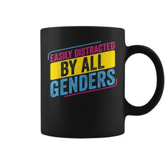 Pansexual Easily Distracted By All Genders Pan Pride Lgbt Coffee Mug - Thegiftio UK