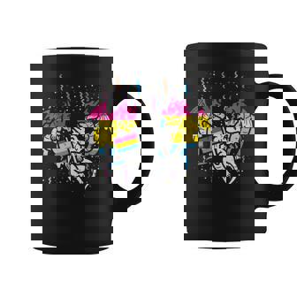 Pansexual Flag Dragons Lgbt Pan Pride Stuff Animal Coffee Mug | Mazezy