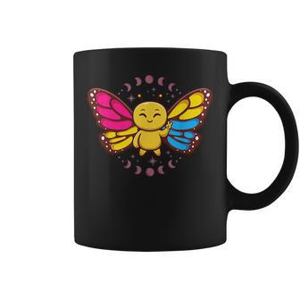 Pansexual Monarch Butterfly Insect Subtle Pan Pride Month Coffee Mug | Mazezy UK