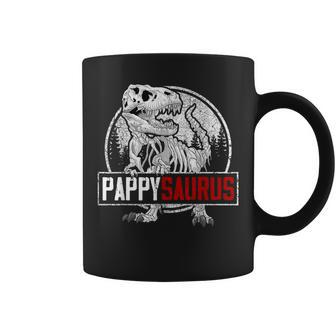 Pappysaurus T Rex Dinosaur Pappy Saurus Gift Coffee Mug - Thegiftio UK