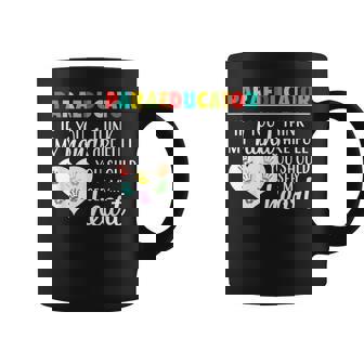 Paraeducator Cute Heart Appreciation For Women Coffee Mug | Mazezy
