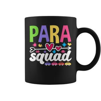 Paraeducator Paraprofessional Sped Teacher Parasquad Coffee Mug | Mazezy
