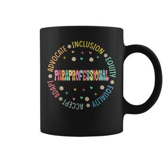 Paraprofessional Back To School First Day Teacher Student Coffee Mug - Seseable