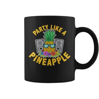 Party Like A Pineapple Hawaiian For Women Coffee Mug | Mazezy
