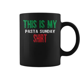 Pasta Sunday Italian Family Dinner Lunch Pasta Italy Food Coffee Mug | Mazezy