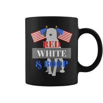 Patriotic Pup Usa Pride Red White & Boop Coffee Mug | Mazezy
