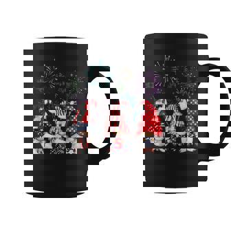 Patriotic Three Gnomes Firework Independence Day 4Th Of July Coffee Mug - Thegiftio