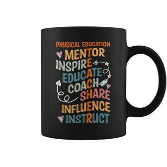 Pe Teacher Mentor Physical Education Teacher Outfit Coffee Mug - Monsterry