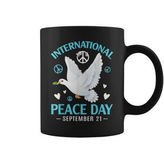 Peace Bird Celebrate International Day Of Peace September 21 Coffee Mug - Seseable