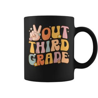 Peace Out 3Rd Grade Graduation Third Grade Student Teacher Coffee Mug | Mazezy