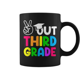 Peace Out 3Rd Grade Happy Last Day Of School Students Coffee Mug | Mazezy