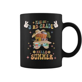 Peace Out 3Rd Grade Hello Summer Coffee Mug | Mazezy