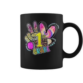 Peace Out First Grade Last Day Of School Kids End Of School Coffee Mug | Mazezy