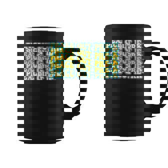 Peace Out Pre K Preschool Teacher Last Day Of School Coffee Mug | Mazezy