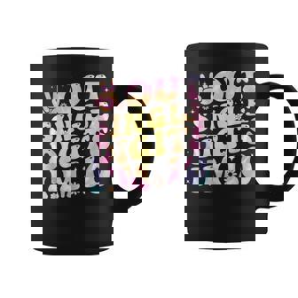 Peace Out Single Digits Groovy Tie Dye 10Th Birthday Girl Coffee Mug | Mazezy