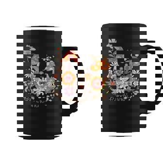 Peace Sign Love 60S 70S Flower Hippie Costume Coffee Mug | Mazezy