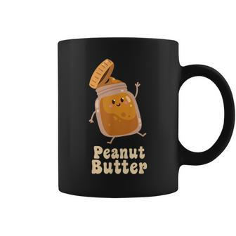 Peanut Butter & Jelly Matching Couple Halloween Best Friends Coffee Mug - Monsterry