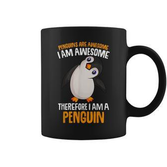 Penguins Are Awesome Girl Kids Boys Women Penguin Coffee Mug | Mazezy