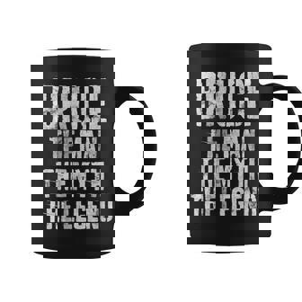 Personalized Bruce The Man The Myth The Legend Coffee Mug - Monsterry