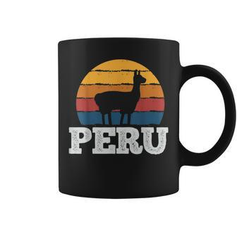 Peru Vicuna Peruvian Vintage Coffee Mug | Mazezy