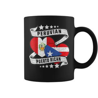 Peruvian Puerto Rican Half Peruvian Half Puerto Rican Coffee Mug - Monsterry DE