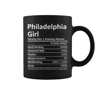 Philadelphia Girl Pa Pennsylvania Funny City Home Roots Gift Coffee Mug | Mazezy