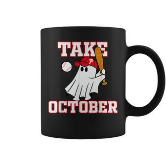 Philly Take October Philadelphia Ghost Baseball Coffee Mug | Mazezy