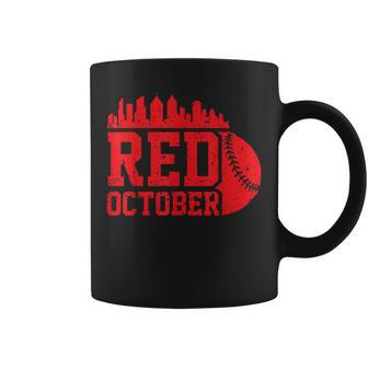 Philly Philadelphia Baseball Red October Coffee Mug | Mazezy