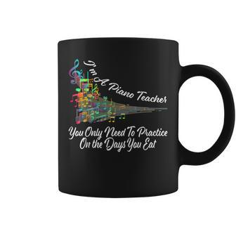 Piano Teacher Music Teacher Student Piano Gift Coffee Mug - Thegiftio UK